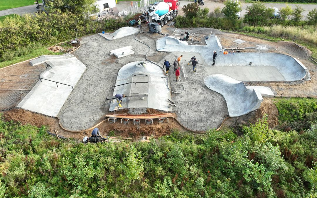 Neubau einer Skateranlage