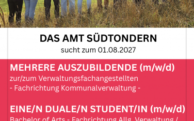 Freie Stellen im Amt Südtondern
